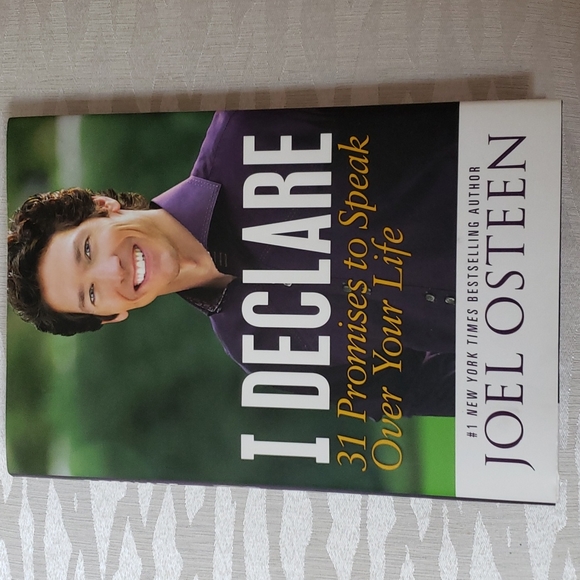 Joel Osteen Book - I Declare, 31 Promises to Speak Over Your Life - Picture 2 of 11